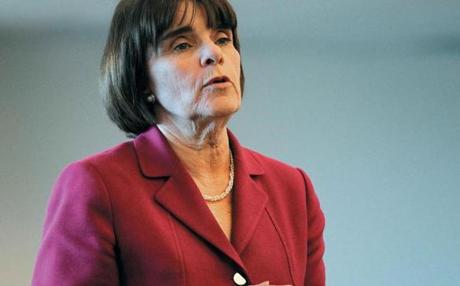 A former medical examiner said Middlesex District Attorney Marian Ryan (above) and her office ?bullied him.?
