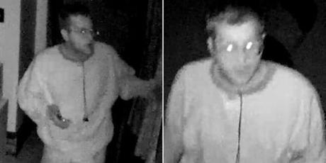 Police said this man entered St. Sava Serbian Church in Cambridge on Sept. 29 and committed a ?lewd act? on the altar.
