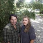 Holly Maitland and husband Andy Varela at Maitland Mountain Farm. 
