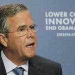 Jeb Bush spoke about healthcare reform at Saint Anselm College in Manchester, N.H., on Tuesday.