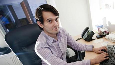 Martin Shkreli, chief executive officer of Turing Pharmaceuticals AG, has drawn national criticism for increasing the price of a drug used to battle parasitic infections. (Bloomberg photo by Paul Taggart) 
