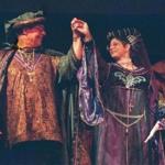 Performers at the Medieval Manor in Boston in 1995.