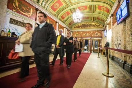 Emerson College is considering new uses for the Colonial Theatre, which  was lit up for performances only 100 days over the past two years. 
