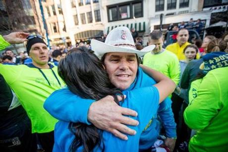 Carlos Arredondo, easily recognizable with his cowboy hat, has done so much to comfort others. Sometimes, though, the comforters need comforted, too.
