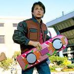 Michael J. Fox in the 1989 film ?Back to the Future Part II.?