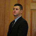 Brookline firefighter Joseph Ward is accused of beating a man for taking too long to place his order at a Anna?s Taqueria.