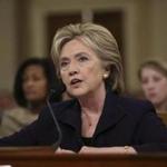 Hillary Clinton confronted Republican critics on the committee Thursday with a challenge to ?reach for statesmanship.?