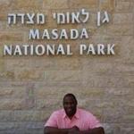 Tito Jackson posted a photo on Facebook from Masada National Park in Israel.