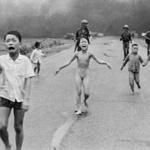 In this iconic photo of the Vietnam War, Kim Phuc screamed in agony after her village was hit by napalm in 1972.