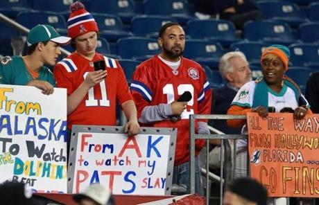 Fans from all over the country came to Gillette.
