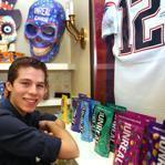 Nicky Bronner, 18, and Unreal candy?s other cofounders say a recent Facebook video of Patriots quarterback Tom Brady boosting the brand has fueled a surge in sales just in time for Halloween. 