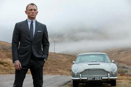 Daniel Craig as James Bond in 2012?s ?Skyfall.?
