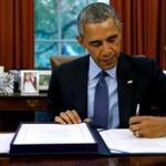 President Barack Obama signed the Bipartisan Budget Act of 2015 into law.