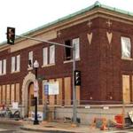A former police station in South Boston is being converted into veterans? housing.