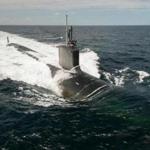 The USS Massachusetts will be a Virginia Class submarine like the USS John Warner, pictured during sea trials in the Atlantic Ocean over the summer.
