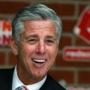 10/13/15: Boston,MA: Red Sox President of Baseball Operations Dave Dombrowski held a media availability at Fenway Park this afternoon. He answered questions about the state of the team and his plans for it going forward. (Globe Staff Photo/Jim Davis) section:sports topic:dombrowski
