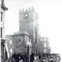 A photo following the fire showed the ruins of Trinity Church on Summer Street.