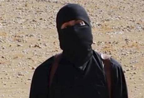 This undated image shows a frame from a video released by Islamic State militants that purports to show 