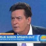 Charlie Sheen appeared on NBC?s ?Today? show on Tuesday.