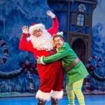 JB Adams as Santa and Eric Petersen as Buddy in ?Elf The Musical.?