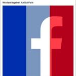 After the Paris attacks, a Facebook overlay let users combineimages with the colors of the French flag.