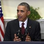 President Obama spoke in the Roosevelt Room of the White House on Wednesday.