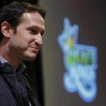 DraftKings CEO Jason Robins spoke during the DFS Players Conference in New York earlier this month.