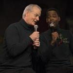 Bill Murray and Chris Rock in ?A Very Murray Christmas.? 