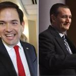 Senators Ted Cruz and Marco Rubio, both 44, have been gaining momentum in GOP primary polls recently. 