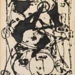 Jackson Pollock?s ?Black and White Painting II,? from 1951.