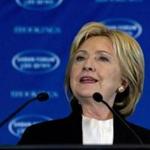 Democratic presidential candidate Hillary Clinton spoke at Saban Forum 2015 in Washington. 