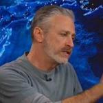Jon Stewart explaining the Zadroga Act to ?Daily Show? host Trevor Noah.