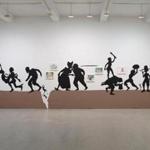 A 57-foot-long multipart wall piece by Kara Walker that Lee?s gift includes.