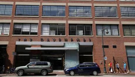 The Davenport building in East Cambridge, where HubSpot is headquartered.
