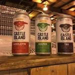 Castle Island Brewing's first three beers are: Candlepin, a hoppy session ale; Keeper, an American IPA; and TBD, a hoppy American Stout.