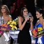 Miss Colombia 2015, Ariadna Gutierrez, had her crown removed by Miss Universe 2014, Paulina Vega, and given to the winner of Miss Universe 2015, Miss Phillipines 2015, Pia Alonzo Wurtzbach.