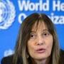 World Health Organization (WHO) Assistant Director General Marie-Paule Kieny of France gives a press conference after a review on last progress on possible vaccines against the deadly Ebola virus on January 9, 2015 at the WHO headquarters in Geneva. Human tests of two possible Ebola vaccines have proven safe and efficacy tests will soon begin in the three west African countries ravaged by the deadly virus, the World Health Organization said. AFP PHOTO / FABRICE COFFRINI (Photo credit should read FABRICE COFFRINI/AFP/Getty Images)