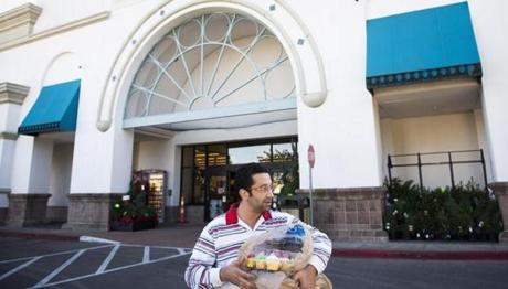 Kamal, a Syrian native, left Kroger after buying cupcakes for his children.
