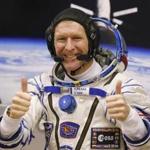 British astronaut Tim Peake. 