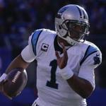 Cam Newton has acored 40 touchdowns this season, 33 through the air and seven on the ground.