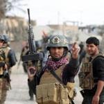 Iraqi counterterrorism troops were on patrol in Ramadi on Sunday.