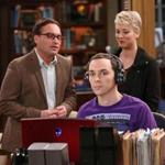 From left: Johnny Galecki, Jim Parsons and Kaley Cuoco-Sweeting appeared in a scene from 