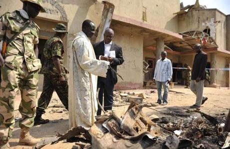 A Boko Haram blast on Christmas in 2011 killed 46 at a Catholic Church in Madalla, Nigeria.
