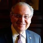House Speaker Robert DeLeo posed for a portrait in his office at the State House. 