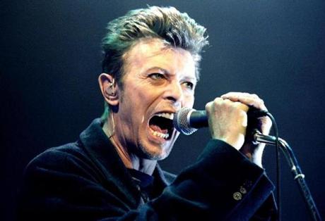 David Bowie performed in Vienna, Austria, in 1996.
