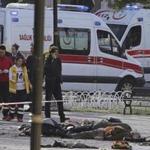 Rescue teams gathered at the scene following Tuesday?s explosion in the Sultanahmet district of Istanbul.