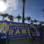 The Rams had support for a return to Los Angeles. 