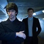 Ben Whishaw (left) and Edward Holcroft in ?London Spy.? 