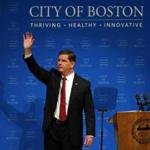 Mayor Marty Walsh during last year?s State of the City address.