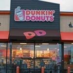 An open Dunkin Donuts shop in Dorchester.